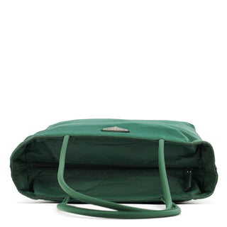Green Tessuto City Nylon Tote Bag