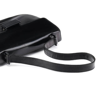 1996 Black Vitello Swing Shoulder Bag
