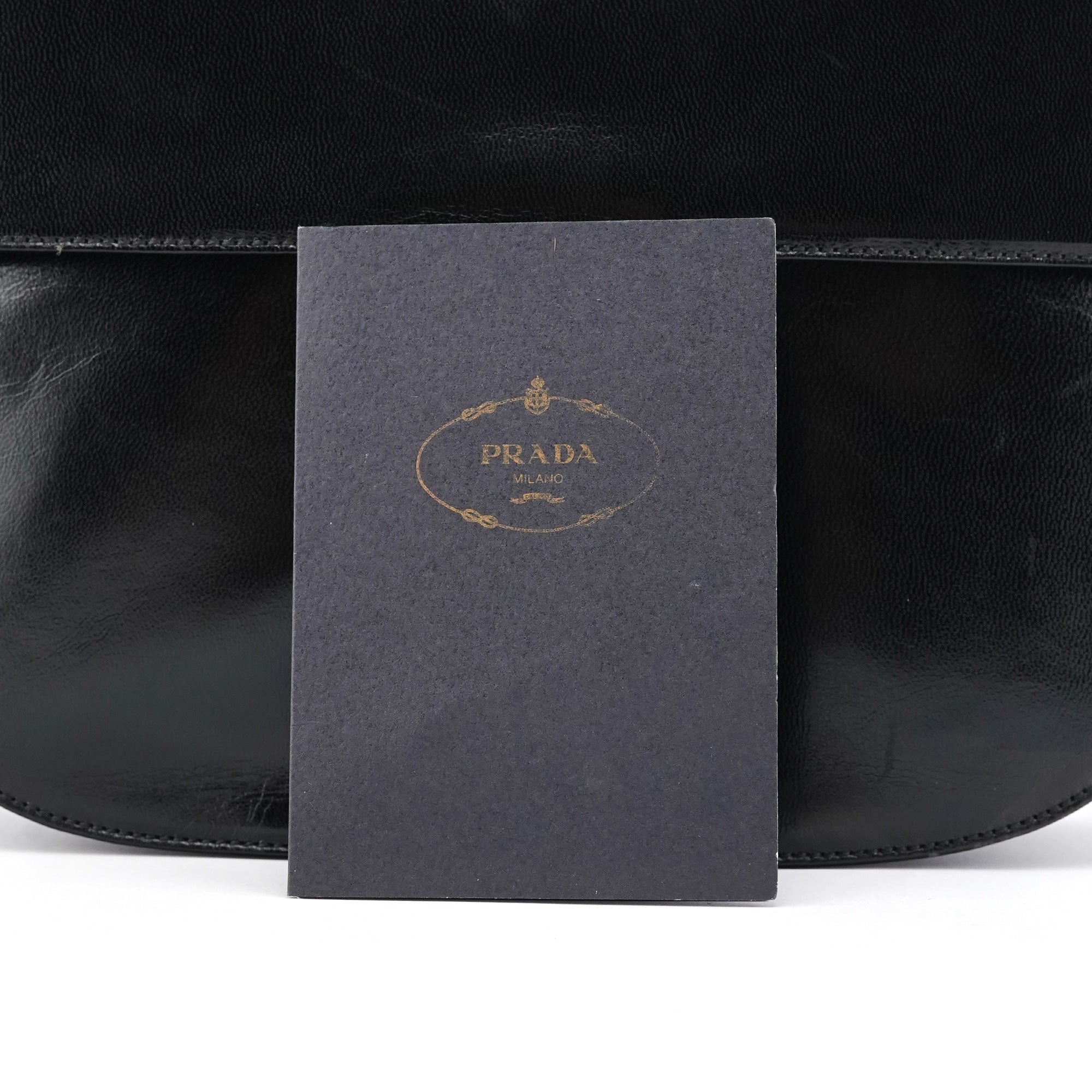 Prada 1996 Black Vitello Swing Shoulder Bag – Rediscover Vintage