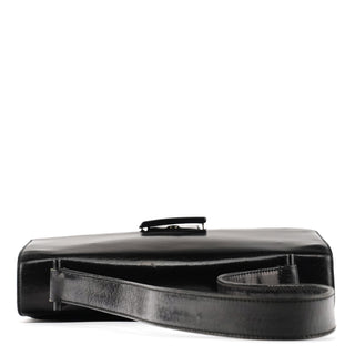 1996 Black Vitello Swing Shoulder Bag