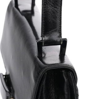 1996 Black Vitello Swing Shoulder Bag
