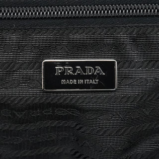Black Tessuto Chic Nylon Shoulder Bag