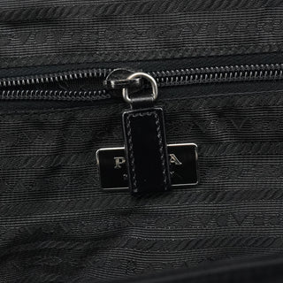 Black Tessuto Chic Nylon Shoulder Bag