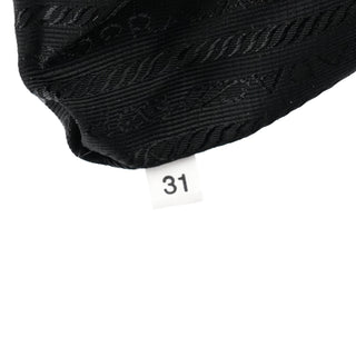 Black Tessuto Chic Nylon Shoulder Bag