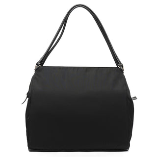 Black Tessuto Chic Nylon Shoulder Bag