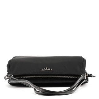 Black Tessuto Chic Nylon Shoulder Bag