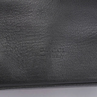 Fall 1999 Black Leather Loop Shoulder Bag