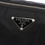 Mini sac hobo Tessuto en nylon noir