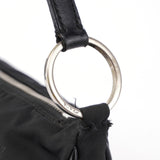 Mini sac hobo Tessuto en nylon noir