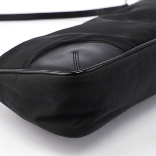 Black Tessuto Mini Hobo Bag