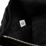 Mini sac hobo Tessuto en nylon noir