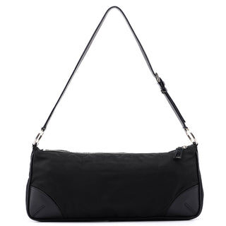 Black Tessuto Mini Hobo Bag