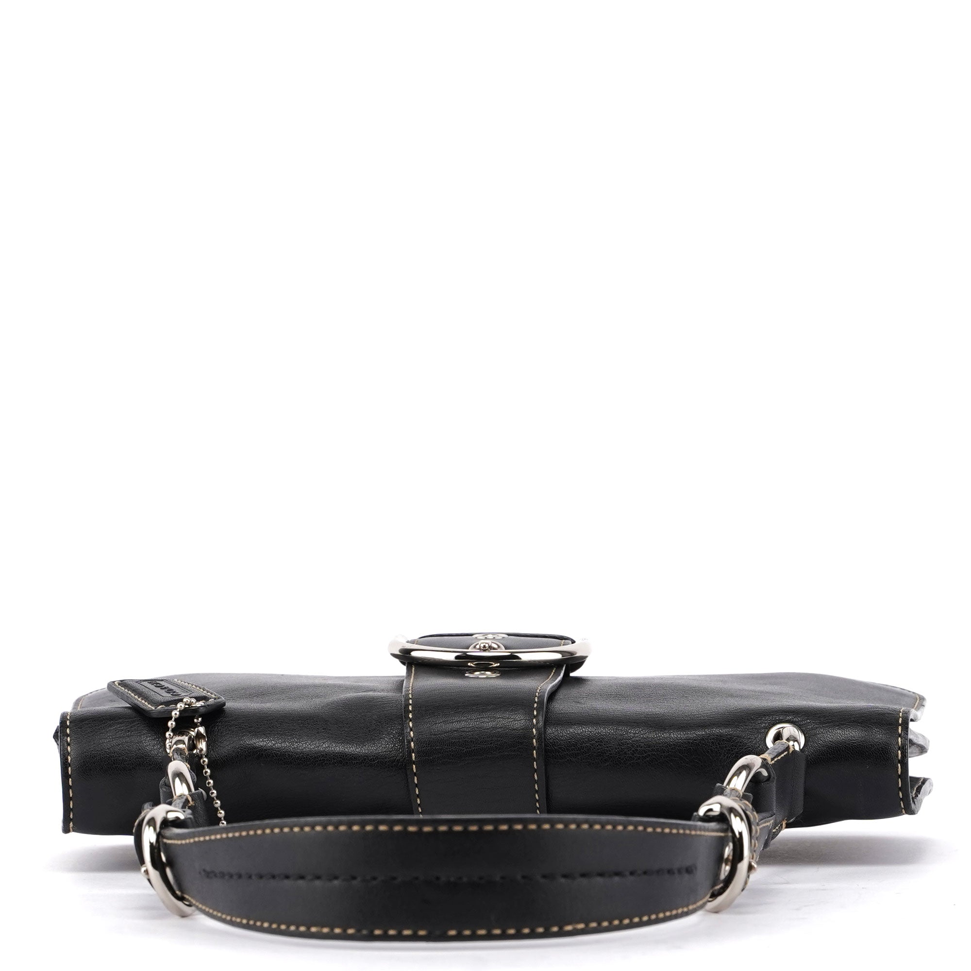 9739 Black Leather Soho Shoulder Bag