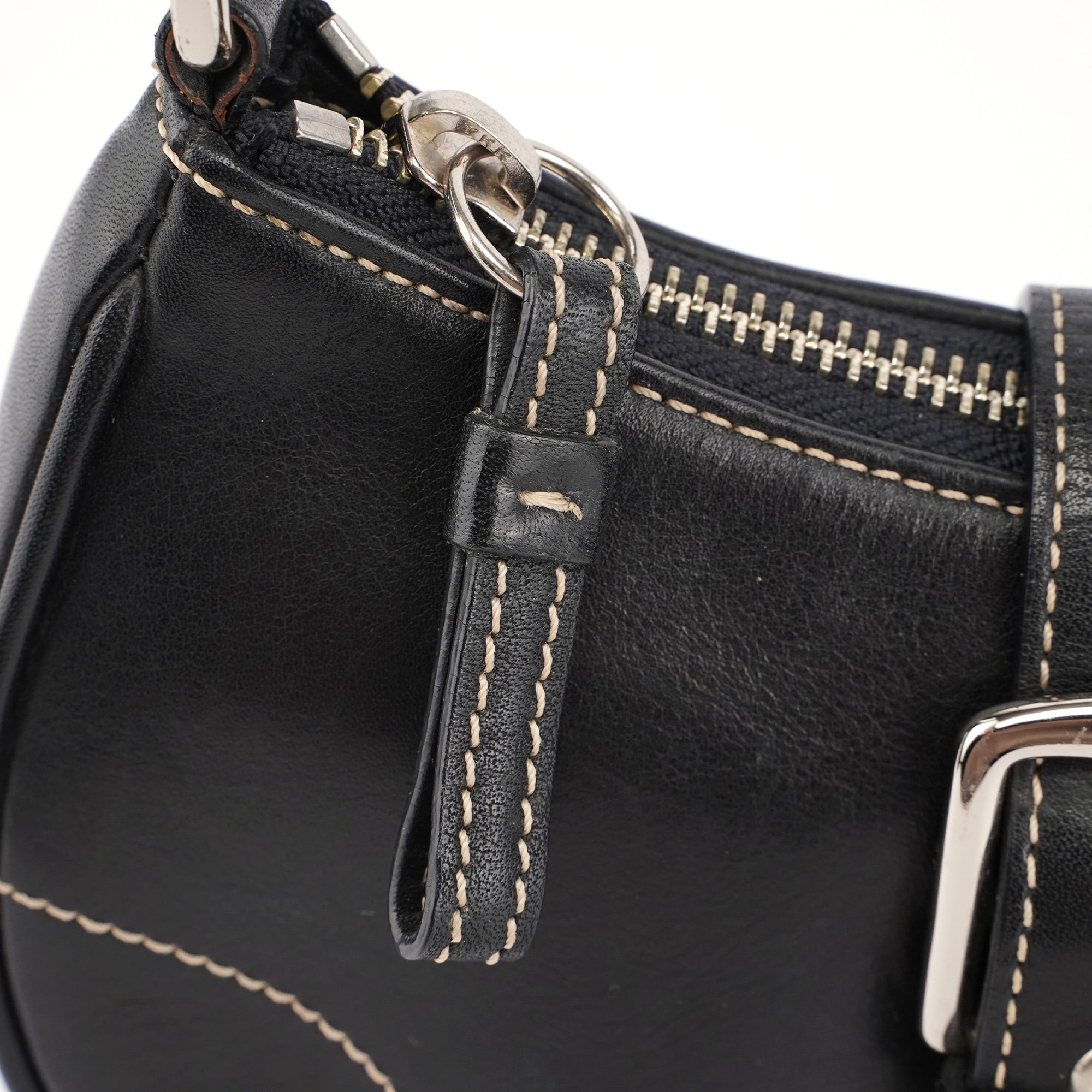 9354 Black Leather Soho Crossbody Bag