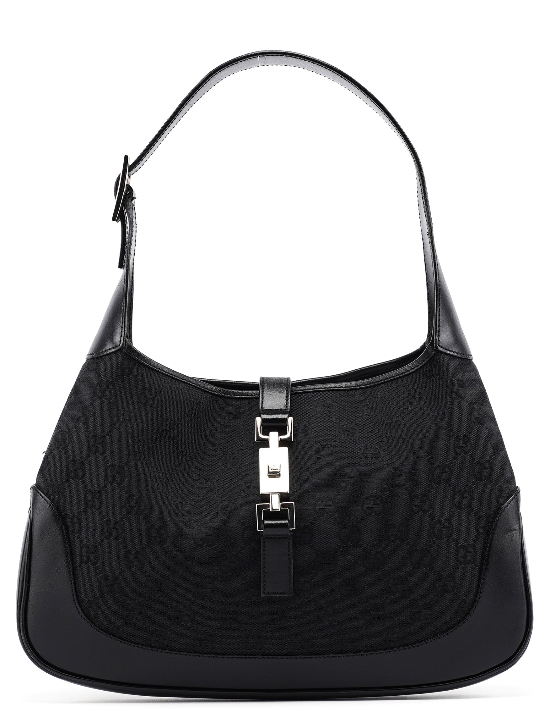 001 3306 Black GG Jackie Shoulder Bag