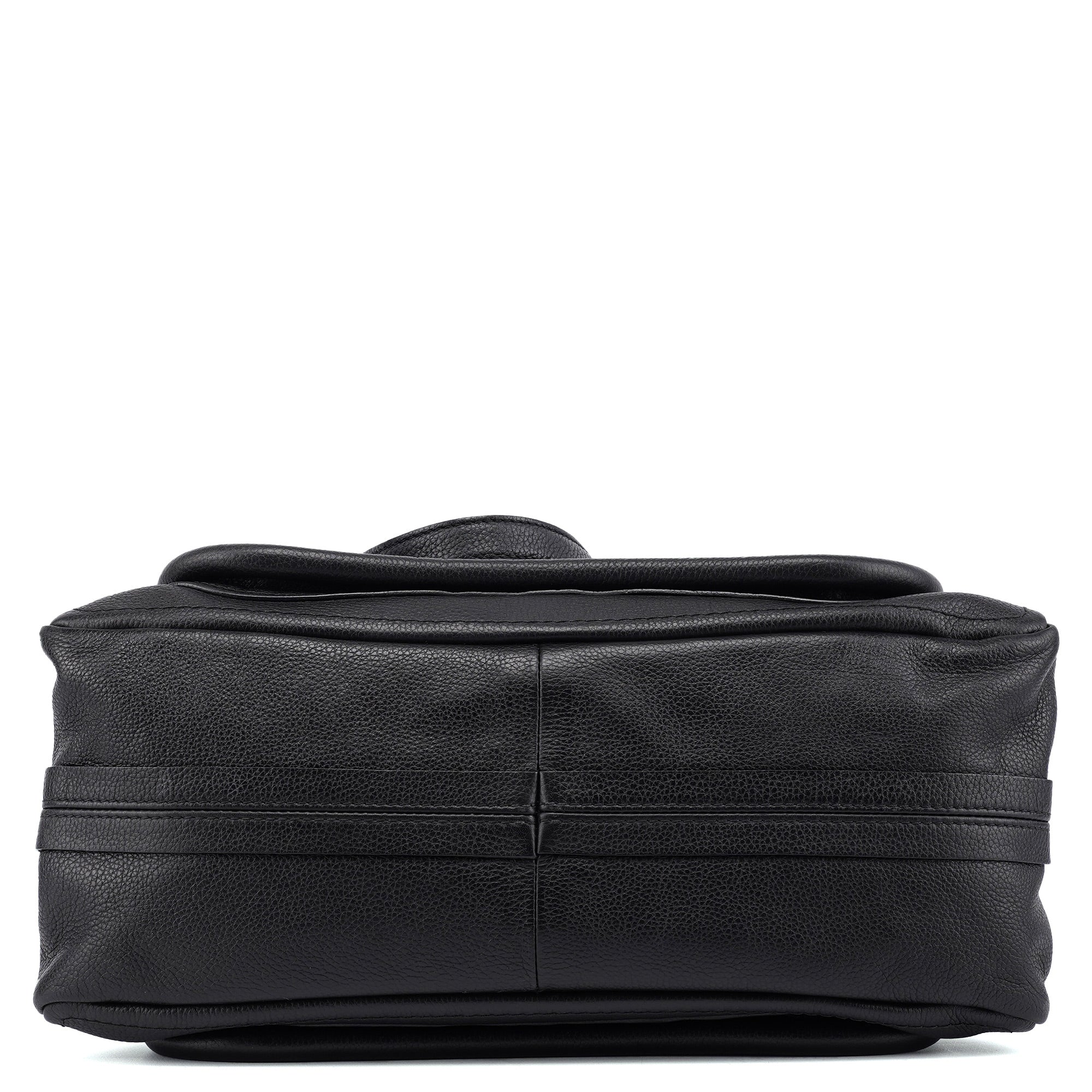 Black Leather Paraty 2-Way Shoulder Bag