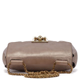 Chloé Bronze Metallic Leather Elsie Shoulder Bag