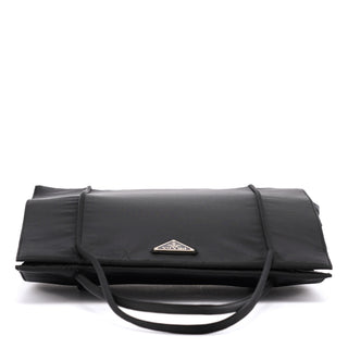 B6761 Black Tessuto Nylon Tote Bag
