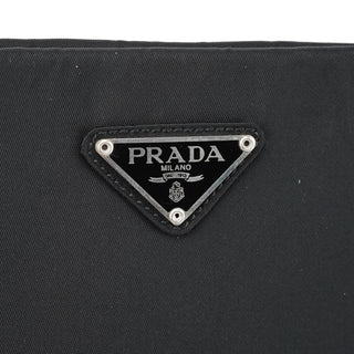 B6761 Black Tessuto Nylon Tote Bag