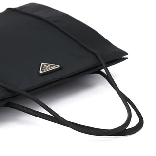 B6761 Black Tessuto Nylon Tote Bag