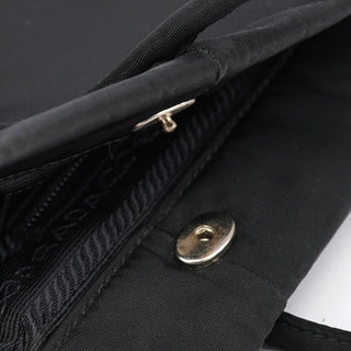 B6761 Black Tessuto Nylon Tote Bag