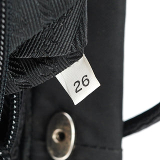 B6761 Black Tessuto Nylon Tote Bag