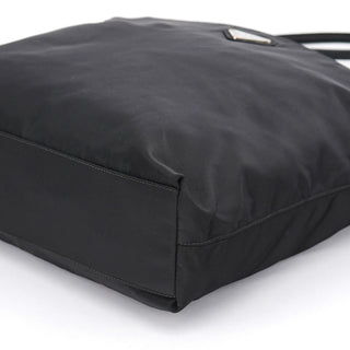 B6242 Black Tessuto City Tote Bag