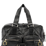 Chloé Sac cabas Betty en cuir noir