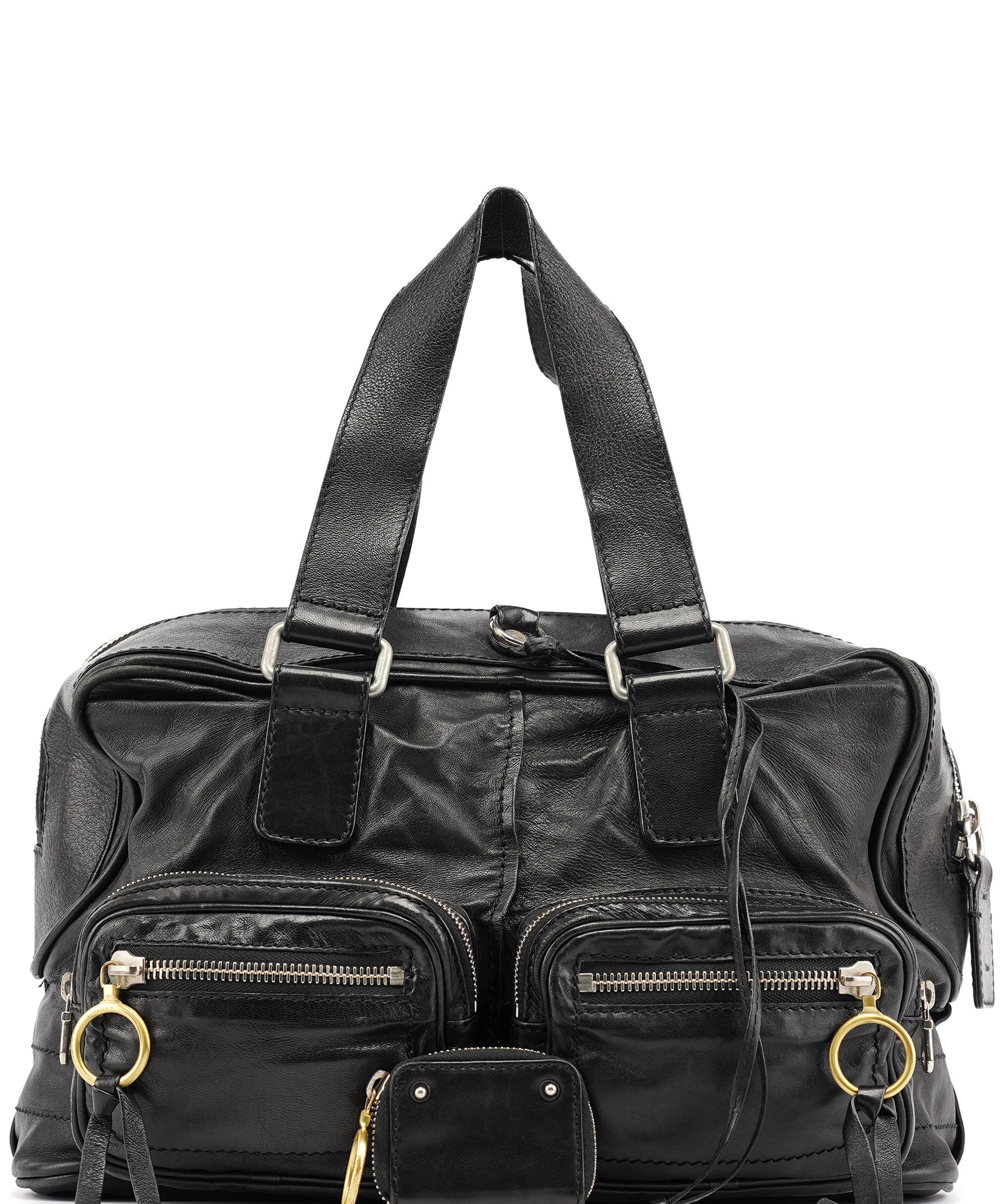 Chloe Black Leather Betty Tote Bag