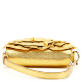 Yves Saint Laurent 2003 Gold Leather Mini Nadja Bag