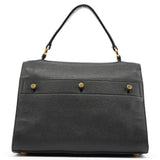 Yves Saint Laurent Black Leather Muse Two 2-Way Bag
