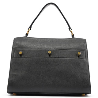 Black Leather Muse Two 2-Way Bag