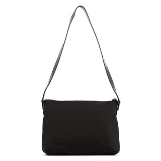 Brown Canvas Square G Shoulder Bag