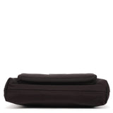 Brown Canvas Square G Shoulder Bag