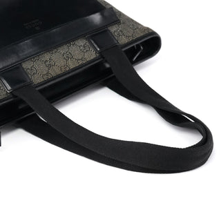34339 Anthracite Denim GG Tote Bag
