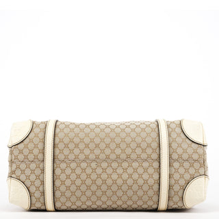 Beige Triomphe Monogram Tote Bag