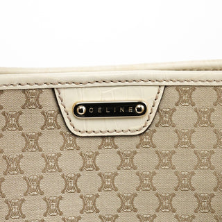 Beige Triomphe Monogram Tote Bag