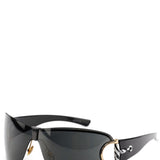 GG 2746/S Black Horsebit Shield Sunglasses
