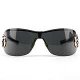 GG 2746/S Black Horsebit Shield Sunglasses