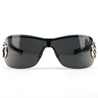 GG 2746/S Black Horsebit Shield Sunglasses