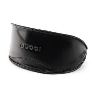 GG 2746/S Black Horsebit Shield Sunglasses