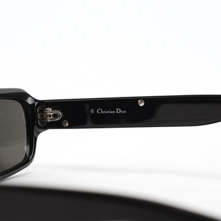 DiorSunStrass 2 Black Strass Rectangular Sunglasses