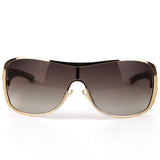 SubDior 2 Brown Gradient Shield Sunglasses