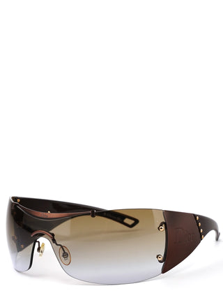 Diorito 2 Brown Gradient Shield Sunglasses