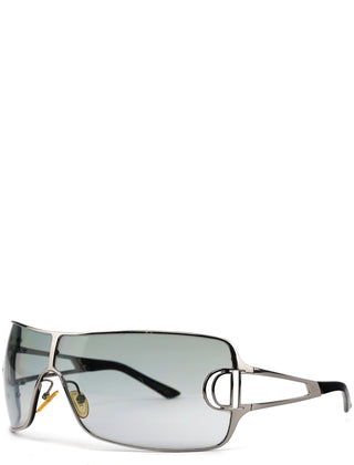 Diorissimo 2 Light Blue Metal Shield Sunglasses