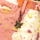 Just Cavalli 2000s Rose Print Bootcut Jeans