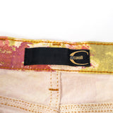 Just Cavalli 2000s Rose Print Bootcut Jeans