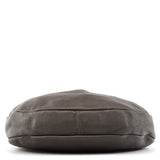 Grey Leather Classic Q Hillier Hobo 2-Way Bag