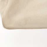 Blake Tote Bag aus elfenbeinfarbenem Leder