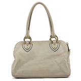 Blake Tote Bag aus elfenbeinfarbenem Leder